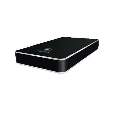 BOX EST X HD2.5'' SATA ATLANTIS A06-HDE-213B (NECESSARIO HD) INTERF. USB3.0 -NERO ALLUMINIO SATINATO-GAR.2 ANNI