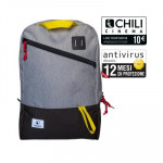 BORSE E CUSTODIE ZAINO X NB - BORSA ZAINO NB 15.6'' ATLANTIS P004-BP1340-E MOD.ELBA- GRIGIO/NERO GUAINA ANTI URTO,PORTA DOC.-TASCA FRONT.-NYLON - Borgaro Online