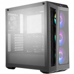 CABINET MIDDLE TOWER NO PSU - CABINET ATX MIDI TOWER COOLER MASTER MCB-B530P-KHNN-S01 MASTERBOX MB530P BLACK ATX 2X3.5 4X2.5 2XUSB3.0 RGB LATO TRASP. NOALIM. - Borgaro Online