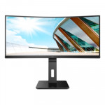 MONITOR LCD DA 34 - MONITOR AOC LCD CURVED VA LED 34'' WIDE CU34P2A 4MS MM WQHD 3000:1 BLACK 2XHDMI DP VESA FINO:31/05 - Borgaro Online