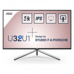 MONITOR LCD DA 32 - MONITOR AOC LCD IPS LED 31.50'' WIDE U32U1 4K 5MS MM QHD 1300:1 BLACK HDMI DP USB-C VESA FINO:31/05 - Borgaro Online