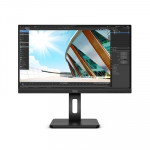 MONITOR LCD DA 24 - MONITOR AOC LCD IPS LED 23.8'' WIDE FRAMELESS 24P2C 4MS MM FHD 1000:1 BLACK REG.ALT. PIVOT HDMI DP USB-C VESA FINO:31/05 - Borgaro Online