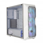 CABINET MIDDLE TOWER NO PSU - CABINET ATX MIDI TOWER COOLER MASTER MCB-D500D-WGNN-S01 MASTERBOX TD500 ARGB BIANCO ATX 2X3.5 4X2.5 2XUSB3.2 LATO TRASP. NOALIM - Borgaro Online