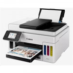 STAMPANTI MULTIFUNZIONI INKJET REFILLABLE - STAMPANTE CANON MFC INK MAXIFY GX6050 REFILLABLE 4470C006 3IN1 24IPM 250+100FG ADF50FG LCD 6.9CM F/R LAN WIFI - Borgaro Online