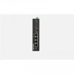 NETWORKING SWITCH GIGABIT - SWITCH 4P GIGABIT RJ45 POE + 2P GIGABIT RJ45 UPLINK HIKVISION DS-3T0506HP-E/HS UNMANAGED -802.3AF/AT/BT- METALLICO - Borgaro Online