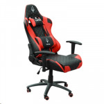 SEDIE SEDIE GAMING - SEDIA GAMING ATLANTIS P050-X3-BR MOD.X3 PROF.-COL.NERO/ROSSO-CUSC. LOMBARE+POGGIATESTA-GIR.360  - Borgaro Online