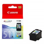 MATERIALI DI CONSUMO CARTUCCE - CARTUCCIA CANON CL-511 COLORE 9ML 2972B001/2972B010 X MP240/MP250/MP260/MP270/MP280/MP490/ MP495/MX320/MX330/MX340/MX350/IP2700 - Borgaro Online