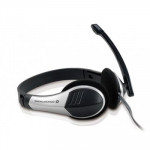 MULTIMEDIA CUFFIE E MICROFONI - CUFFIA CON MICROFONO CONCEPTRONIC CCHATSTAR2 - COL. NERO - CAVO 2MT FINO:31/05 - Borgaro Online