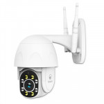 VIDEOSORVEGLIANZA IP IP CAMERA WIRELESS OUTDOOR - VIDEOCAMERA WI-FI ATLANTIS A14-SC930-PT MOTORIZZATA DA ESTERNO 2MP FULL HD 1920Z1080P 25FPS H.264-LLLUM. 8 IR LED (15MT) - Borgaro Online