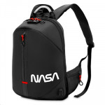 BORSE E CUSTODIE 89.2162 - BORSA ZAINO NB 15.6'' ATLANTIS NS-KLB190407-A MOD. NASA-NERO-CAP.26L-1P USB EST.+CAVO PROL.INT.-TRIPLA TASCA PORTA OGG. - Borgaro Online