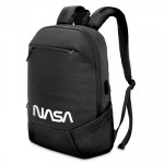 BORSE E CUSTODIE BORSE NOTEBOOK - BORSA ZAINO NB 15.6'' ATLANTIS NS-KLB200311-A MOD. NASA- NERO-CAP.25L-1P USB EST.+CAVO PROL.INT.-DOPPIA TASCA PORTA OGG. - Borgaro Online