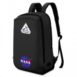 BORSE E CUSTODIE BORSE NOTEBOOK - BORSA ZAINO NB 15.6'' ATLANTIS NS-KLB200504-B MOD. NASA- NERO-CAP.25L-1P USB EST.+CAVO PROL.INT.-TASCA PORTA OGG. - Borgaro Online