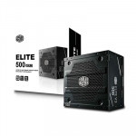 ALIMENTATORI  500W --> 550W - ALIMENTATORE ATX 500W COOLERMASTER ELITE 500 V3 MPW-5001-ACABN1-EU PFC ATTIVO EFFICIENZA 82% 240VAC FAN120MM CAVO EU - Borgaro Online