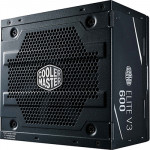 ALIMENTATORI  600W --> 650W - ALIMENTATORE ATX 600W COOLERMASTER ELITE 600 V3 MPW-6001-ACABN1-EU PFC ATTIVO EFFICIENZA 82% 240VAC FAN120MM CAVO EU - Borgaro Online