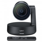 VIDEOCONFERENZA CONFERENCE CAM - CONFERENCECAM LOGITECH RETAIL RALLY CAMERA UHD-4K AUTOFOCUS CAMPO VISIVO 90GRADI ZOOM 15X AUTOFOCUS TELECOMANDO USB 960-001227 - Borgaro Online