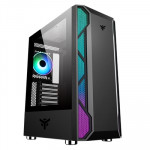 CABINET MIDDLE TOWER NO PSU - CABINET ITEK VERTIBRA X210 - GAMING MIDDLE TOWER, 12CM ARGB FAN, 2XUSB3, SIDE PANEL TEMP GLASS (ITGCAVX210) - Borgaro Online