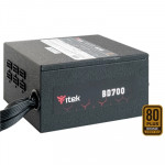 ALIMENTATORI  700W --> 750W - ALIMENTATORE ATX ITPSEBD700 BD700 - 700W, 80PLUS BRONZE, PFC ATTIVO, VENTOLA HDB 12CM, DC TO DC, SEMI MODULARE - Borgaro Online