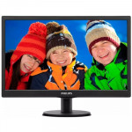 MONITOR LCD DA 19.5 - MONITOR PHILIPS LCD IPS WLED 19.5'' WIDE 203V5LSB26/10 5MS FHD 600:1 BLACK VGA VESA - Borgaro Online