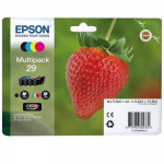 MATERIALI DI CONSUMO CARTUCCE - MULTIPACK EPSON 29 ''FRAGOLA'' C13T29864010/12 4 COLORI X XP-235/XP-332/XP-335/XP-432 - Borgaro Online