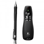 MOUSE CORDLESS - PRESENTER LOGITECH RETAIL R400 WIRELESS LASER BLACK USB P/N 910-001356 - Borgaro Online