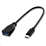 CAVI CAVI USB - CAVO ADATTATORE USB TYPE-C MASCHIO A USB3.0 FEMMINA ATLANTIS  A04-TC_UB3-01 CAVO 15CM - Borgaro Online