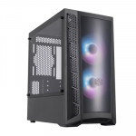 CABINET MINI TOWER NO PSU - CABINET COOLER MASTER MCB-B320L-KGNN-S01 MASTERBOX MB320L NERO MICRO-ATX 4SLOT 2X3.5 2X2.5 2USB3.2 2XFAN-ARGB NO ALIM - Borgaro Online