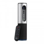 VIDEOCONFERENZA CONFERENCE CAM - CONFERENCECAM LOGITECH RETAIL CONNECT SILVER HD 1080P AUTOFOCUS CAMPO VISIVO 90GRADI ZOOM 4X VIVAVOCE 2 MICROFONI USB 960-001034 - Borgaro Online