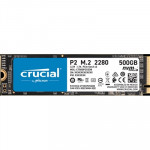 SOLID STATE DISK PCI EXPRESS - SSD-SOLID STATE DISK M.2(2280) NVME  500GB PCIE3.0X4 CRUCIAL P2 CT500P2SSD8 READ:2300MB/S-WRITE:940MB/S - Borgaro Online