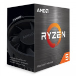 CPU AMD AM4 - CPU AMD RYZEN 5 5600 3.5GHZ(4.4GHZ BOOST) 6CORE 35MB 100-100000927BOX AM4 65W BOX STEALTH COOLER - GARANZIA 3 ANNI - Borgaro Online