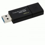 MEMORIE FLASH PEN DRIVE USB3.0 - FLASH DRIVE USB3.0  32GB KINGSTON DT100G3/32GB ''DATATRAVELER'' NERO - Borgaro Online