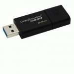 MEMORIE FLASH PEN DRIVE USB3.0 - FLASH DRIVE USB3.0  64GB KINGSTON DT100G3/64GB ''DATATRAVELER'' NERO - Borgaro Online