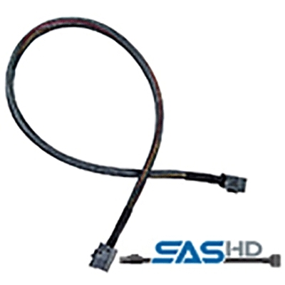 CAVO ADAPTEC DA SAS/SATA - 1METRO - MINI-SAS HD - 1 M - SFF-8643 MINI-SAS HD - SFF-8643 MINI-SAS HD (2282100-R)