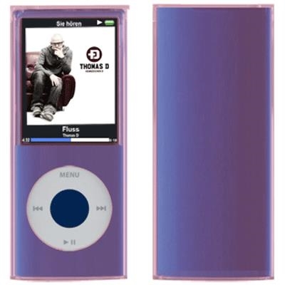 CUSTODIA SILICONE PER MP3 IPOD NANO A/MPC-N4SP QUARTA GENERAZIONE ROSA