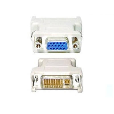 ADATTATORE DVI/VGA ATLANTIS P019-AV599-HA17 DA DVI 24+5PIN A VGA M/F - EAN 8026974015958