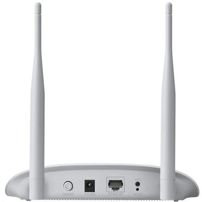 WIRELESS N 300M ACCESSPOINT TP-LINK TL-WA801N POE 802.11BG -2 ANT.FISSE - GARANZIA 3 ANNI- FINO:31/05