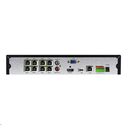 NVR IP ATLANTIS A11-NVR1608P-AK 16CANALI DI CUI 8 POE - 8MPIXEL A 25FSP - SUPP.PTZ-SWITCH 8P POE 130W