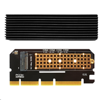 ADATTATORE INT.X SSD ATLANTIS A06-M2-NVME-P16 DI TIPO M2.NVME SU SLOT PCI-E 16X (VGA)