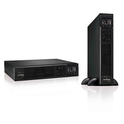 UPS TECNOWARE RACK/TOWER EVO-DSP PLUS 2400 -FGCEDP2402RTIEC- 2400VA/2160W (CASHBACK*) ONLINE/DC SINUSOID. +USB/RS232 XSW(DA WEB)