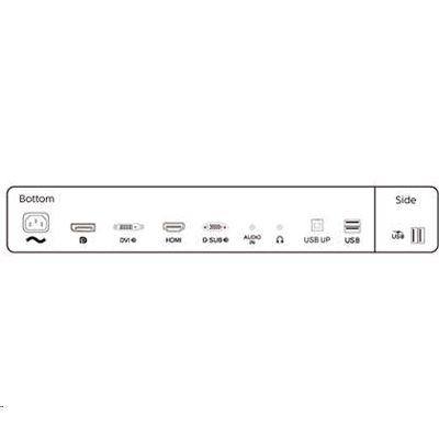 MONITOR PHILIPS LCD IPS LED 23.8