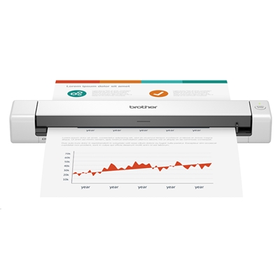SCANNER BROTHER DS-640 PORTATILE A4 600X600 15PPM AUTOALIMENTATO TRAMITE USB