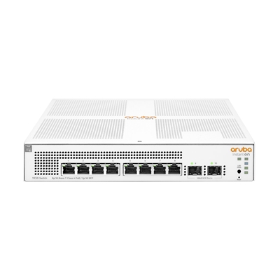 SWITCH ARUBA ISTANT ON JL681A 1930 8G MANAGED 8XRJ45 10/100/1000 POE 124W + 2SFP 1GBE GARANZIA A VITA FINO:07/05