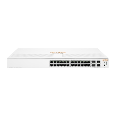 SWITCH ARUBA ISTANT ON JL683A 1930 24G MANAGED 24XRJ45 10/100/1000 POE 195W + 4SFP/SFP+ 1/10GBE GARANZIA A VITA FINO:07/05