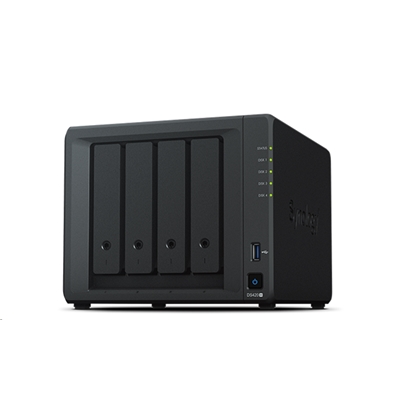 NAS SYNOLOGY DS420+ X 4HD SATA2>SENZA DISCHI<CELERON 2,0GHZ-DDR4 2GB-2P GIGA-2P USB3.0-SUPP.25 TELEC.-GAR.2 ANNI