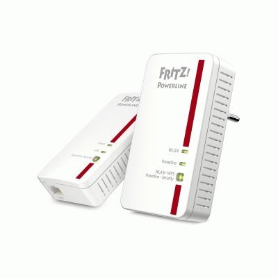 WIRELESS POWERLINE 1200M AVM FRITZ! 1240E KIT BIANCO 1P RJ45 HOMEPLUG AV2 - EAN: 4023125027550