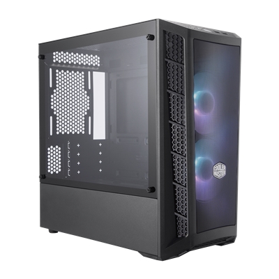 CABINET ATX MINI TOWER COOLER MASTER MCB-B311L-KGNN-S01 MASTERBOX MB311L ARGB NERO MATX 2X3.5 2X2.5 2XUSB3.2 LATO TRASP. NOALIM