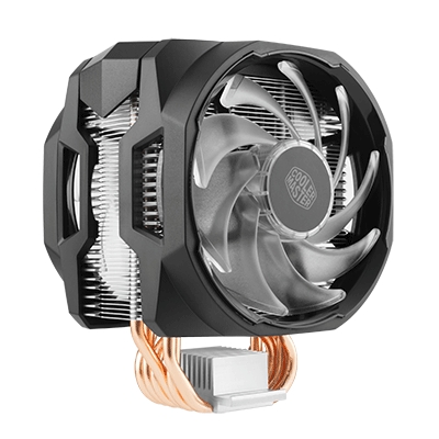 VENTOLA X CPU COOLER MASTER MAP-T6PN-218PC-R1 MASTERAIR MA610P INTEL LGA775/2066 AMD AM4/FM2+ 12X12X2.5CM 35DBA 600-1800RPM 4P