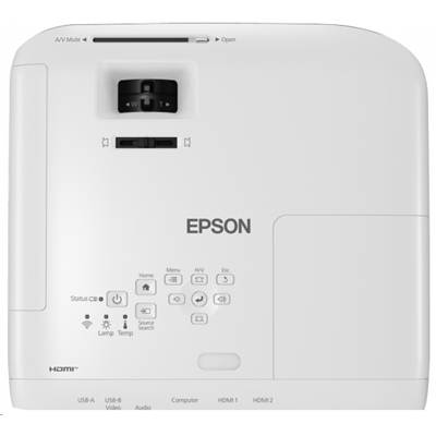 VIDEOPROIETTORE EPSON EB-X49 XGA V11H982040 4:3 3600ANSIL USB, LAN, WIFI OPZ., TELECOM, CAVO ALIMENTAZ FINO:30/06