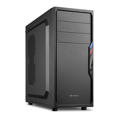 CABINET ATX SHARKOON VS4-S NERO 6SLOT 44,5X20X43CM 2X5,25