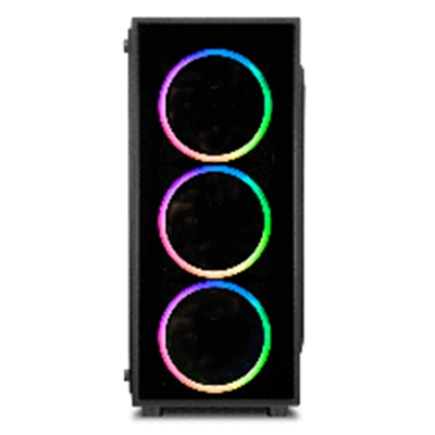 CABINET ATX SHARKOON TG4-RGB NERO 6SLOT 45,5X20X43CM 2X3,5