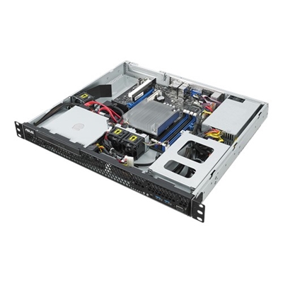 BAREBONE SERVER ASUS 1U RS100-E10-PI2 1XLGA1151 4XDDR4 ECC MAX64GB 2HD/HS 2XM.2 RAID 0,1 4XGLAN VGA 250W 1Y